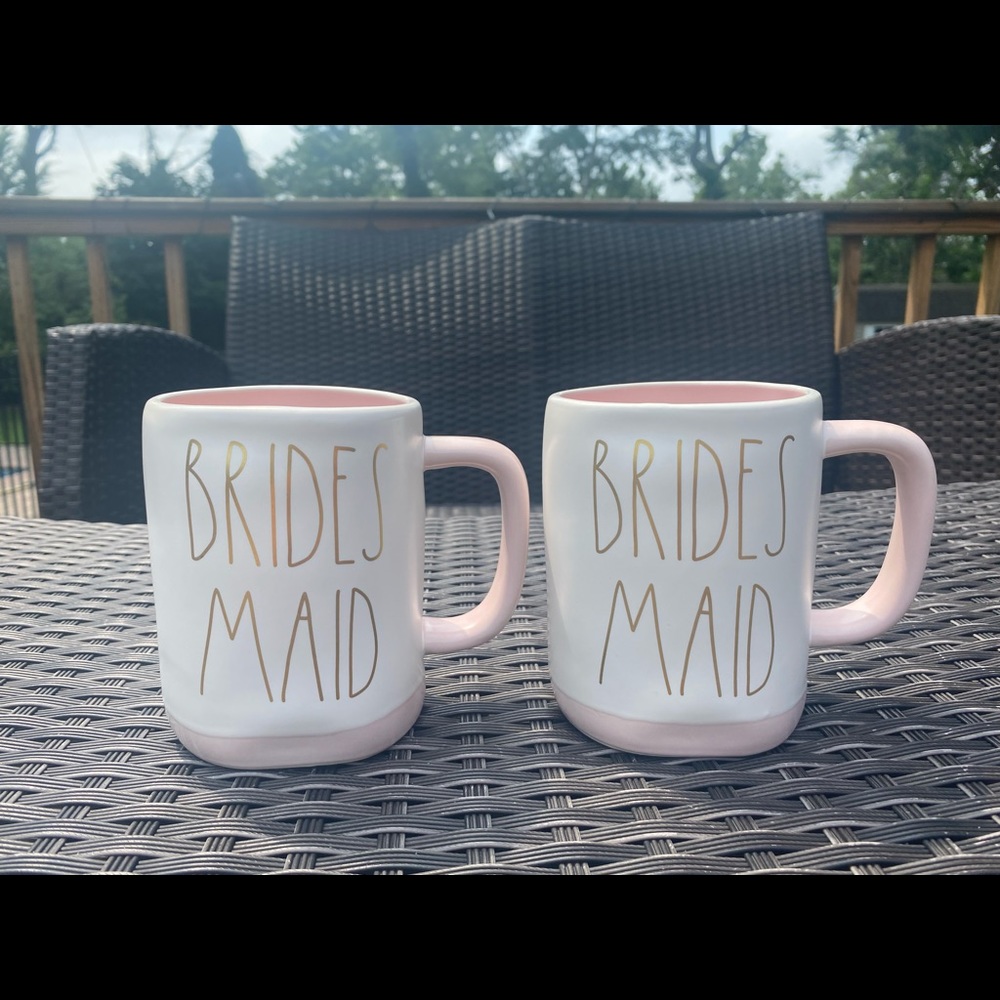 Bridesmaid Mugs Rae Dunn Set of 2